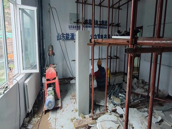 苏尼特左厂房基础沉降注浆加固